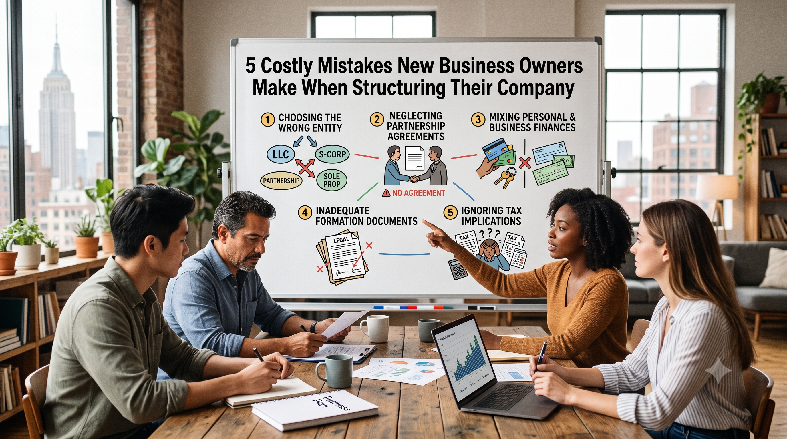 5 Costly Mistakes New Business Owners Make
